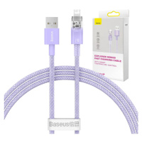 Kábel Fast Charging cable Baseus USB-A to Lightning Explorer Series 1m 2.4A, purple (69321726289