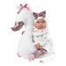 Llorens 84456 NEW BORN - realistická bábika bábätko so zvukmi a mäkkým látkovým telom - 44