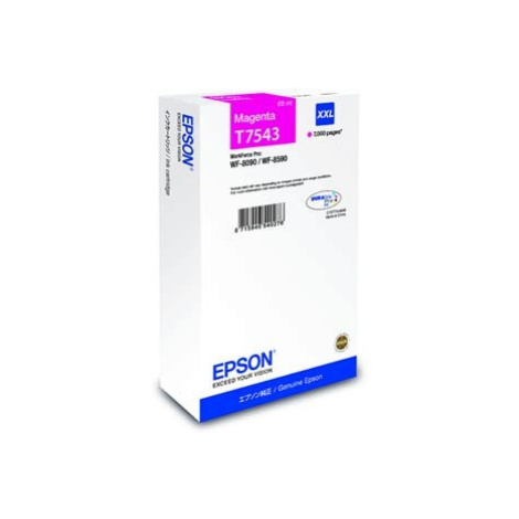 Epson T754340 T7543 XXL purpurová (magenta) originálna cartridge