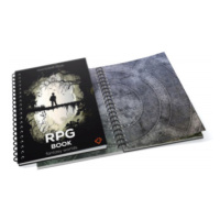 RPG Kniha so zmazateľným povrchom - A3 - štvorce Netfire group