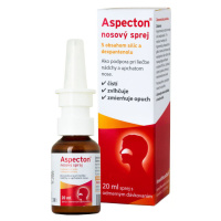 ASPECTON nosový sprej s obsahom silíc a dexpantenolu 20 ml
