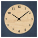 Dizajnové nástenné hodiny - Basic, Javor