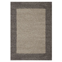 Kusový koberec Life Shaggy 1503 taupe - 60x110 cm Ayyildiz koberce