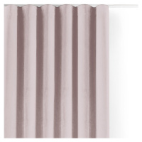 Svetloružový zamatový dimout záves 140x270 cm Velto – Filumi