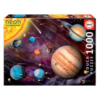 Educa puzzle Neon Solar System 1000 dielikov 14461 farebné