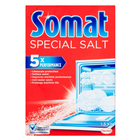 SOMAT Soľ do umývačky riadu 1,5 kg