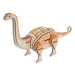 Woodcraft Drevené 3D puzzle Brontosaurus