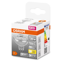 OSRAM LED žiarovka MR16 20 36 2,6 W GU5,3 2700 K teplá biela