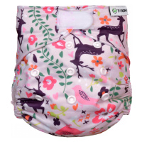 T-TOMI Nohavičková plienka AIO - prebaľovací set suchý zips, forest, 3-15 kg