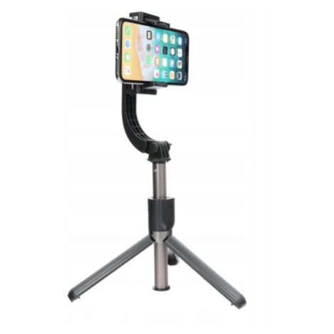 Selfie tyč so statívom a diaľkovým ovládaním Bluetooth Gimbal stabilizátor SSTR-L08 čierna