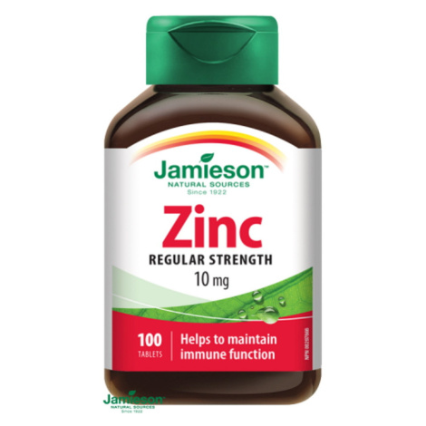 JAMIESON Zinok 10 mg 100 tabliet