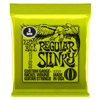 Ernie Ball 3221 Nickel Wound Regular Slinky 3 Pack