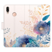 Flipové puzdro iSaprio - Ornamental Flowers 03 - Huawei P20 Lite