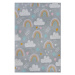 Dětský koberec Adventures 105955 Grey Multicolor - 160x235 cm Hanse Home Collection koberce