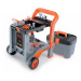 Smoby dielňa na kolieskach Black&Decker Devil Workmate 360202 sivo-oranžová