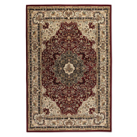 Vínovo-béžový koberec 80x120 cm Herat – Nouristan