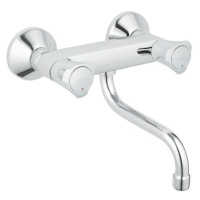 Drezová batéria Grohe s otočným ramienkom 150 mm chróm 31187001