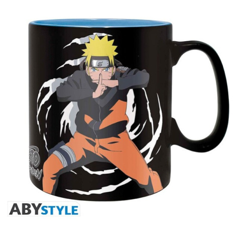 Hrnček Naruto Shippuden - Naruto & Kurama 460 ml (king size)