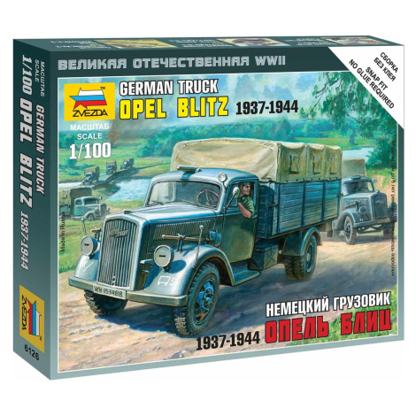 Wargames (WWII) military 6126 - German 3t Truck (1:100) Zvezda