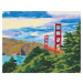 Maľovanie podľa čísel - SAN FRANCISCO Rámovanie: vypnuté plátno na rám, Rozmer: 80x100 cm