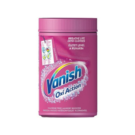 Vanish Oxi Action Pink prášok na škvrny 470g