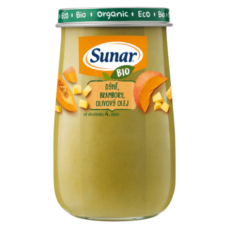 SUNAR Bio príkrm tekvica, zemiaky, olivový olej 190 g