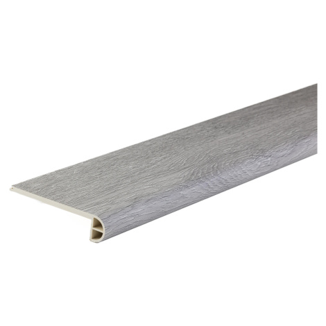 Schodový stupeň Vancouver 1,2 m, 1200x110x25mm, šedá, Egibi