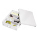 Leitz Stredná organizačná škatuľa Click - Store perleťovo biela