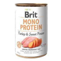Brit Dog Konz Mono Protein Turkey & Sweet Potato 400g