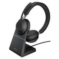 Jabra Evolve2 65USB-A Black UC Stereo Deskstand