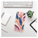 Odolné silikónové puzdro iSaprio - Purple Leaves - iPhone 8