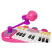 mamido  Detské klávesy ružové