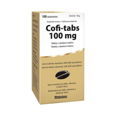 VITABALANS Cofi-tabs 100 tabliet