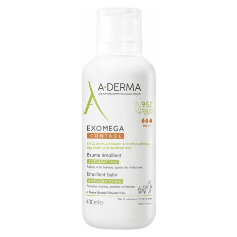 A-DERMA Exomega Control Emolienčný balzam 400 ml