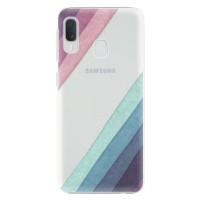 Plastové puzdro iSaprio - Glitter Stripes 01 - Samsung Galaxy A20e
