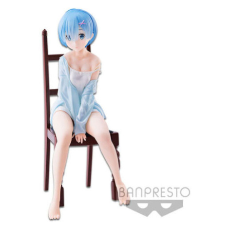 Banpresto Re:Zero Starting Life in Another World PVC Statue Rem Relax Time 18 cm