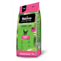 Nativia Dog Junior Maxi - 15kg