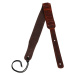 Flight S54 Brown Leather Ukulele Strap