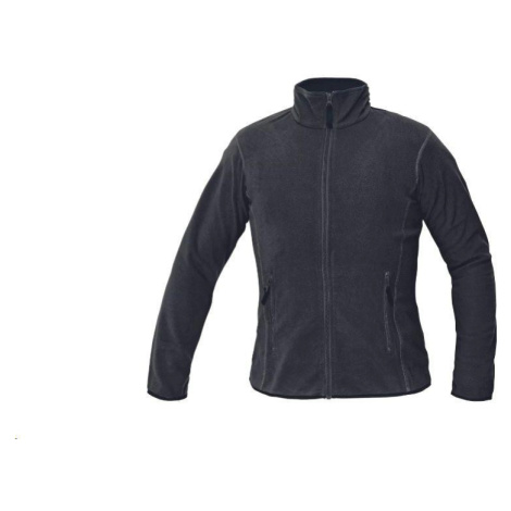 GOMTI bunda fleece dámska čierna L