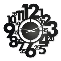 Nástenné kovové hodiny Numeri Flex z21b-1-0-x, 50 cm