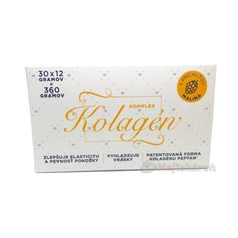 Kolagén KOMPLEX Malina, vrecúška 30x12 g