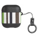Držiak na nabíjačku slúchadiel Bluetooth, silikónový, karabína, kompatibilný s Apple AirPods / A