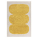 Okrovožltý ručne tkaný vlnený koberec 160x230 cm Canvas – Asiatic Carpets