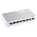 TP-LINK TL-SF1008D 8-port 10/100M mini Desktop Switch, 8x 10/100M RJ45 ports, Plastic case