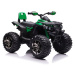 mamido  Detská elektrická štvorkolka ATV Power 4x4 zelená