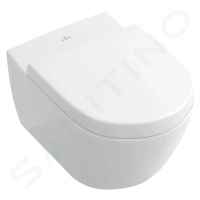 VILLEROY & BOCH - Subway 2.0 Závesné WC, DirectFlush, CeramicPlus, alpská biela 5614R0R1