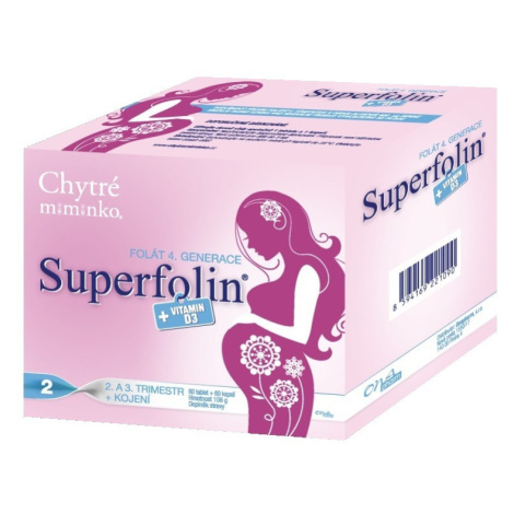 CHYTRÉ MIMINKO Superfolin 2, 2 x 60 ks