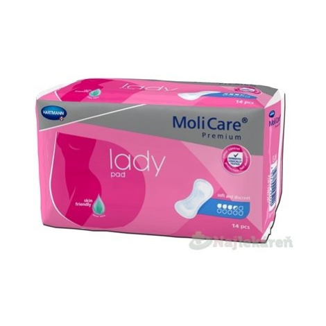 MoliCare Premium lady pad 3,5 kvapiek inkontinenčné vložky 14ks