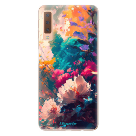 Odolné silikónové puzdro iSaprio - Flower Design - Samsung Galaxy A7 (2018)