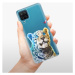 Odolné silikónové puzdro iSaprio - Leopard With Butterfly - Samsung Galaxy A12